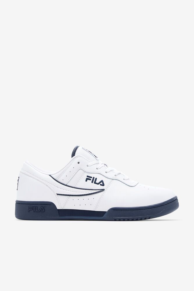 Fila Original Fitness Trainers White - Mens - 60431OJHB